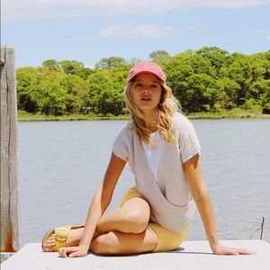 Free People Coco Sweater Top XS Oatmeal